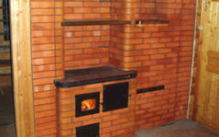 Шведка – популярная разновидность печи с камином