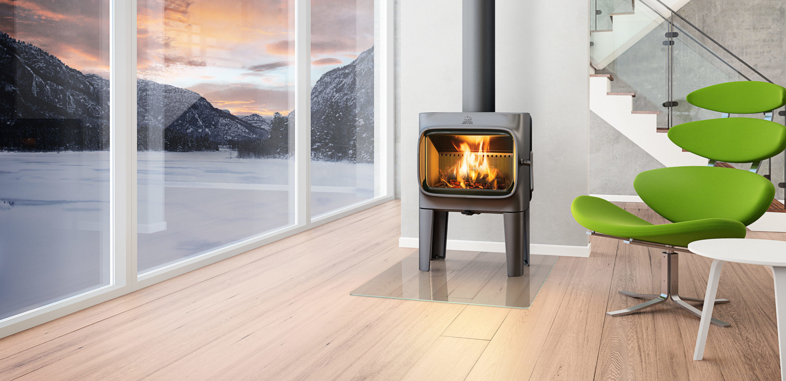 Jøtul F 305 в интерьере