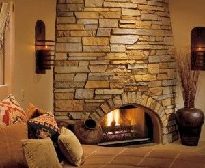 Каменные каминные топки