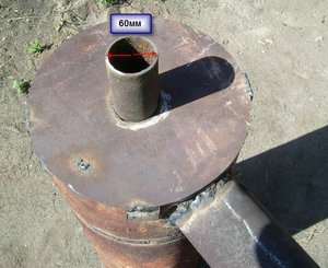 Дровяной котел отопительный