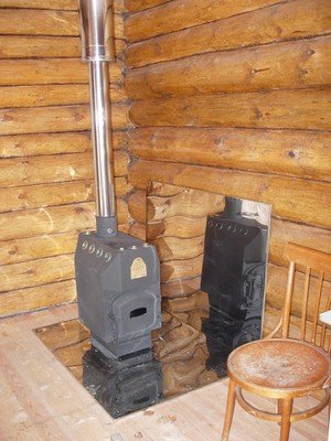 Труба сэндвич - распространенная конструкция для бани.