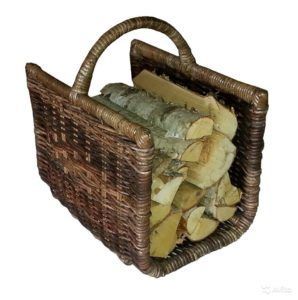 Плетеная дровница
